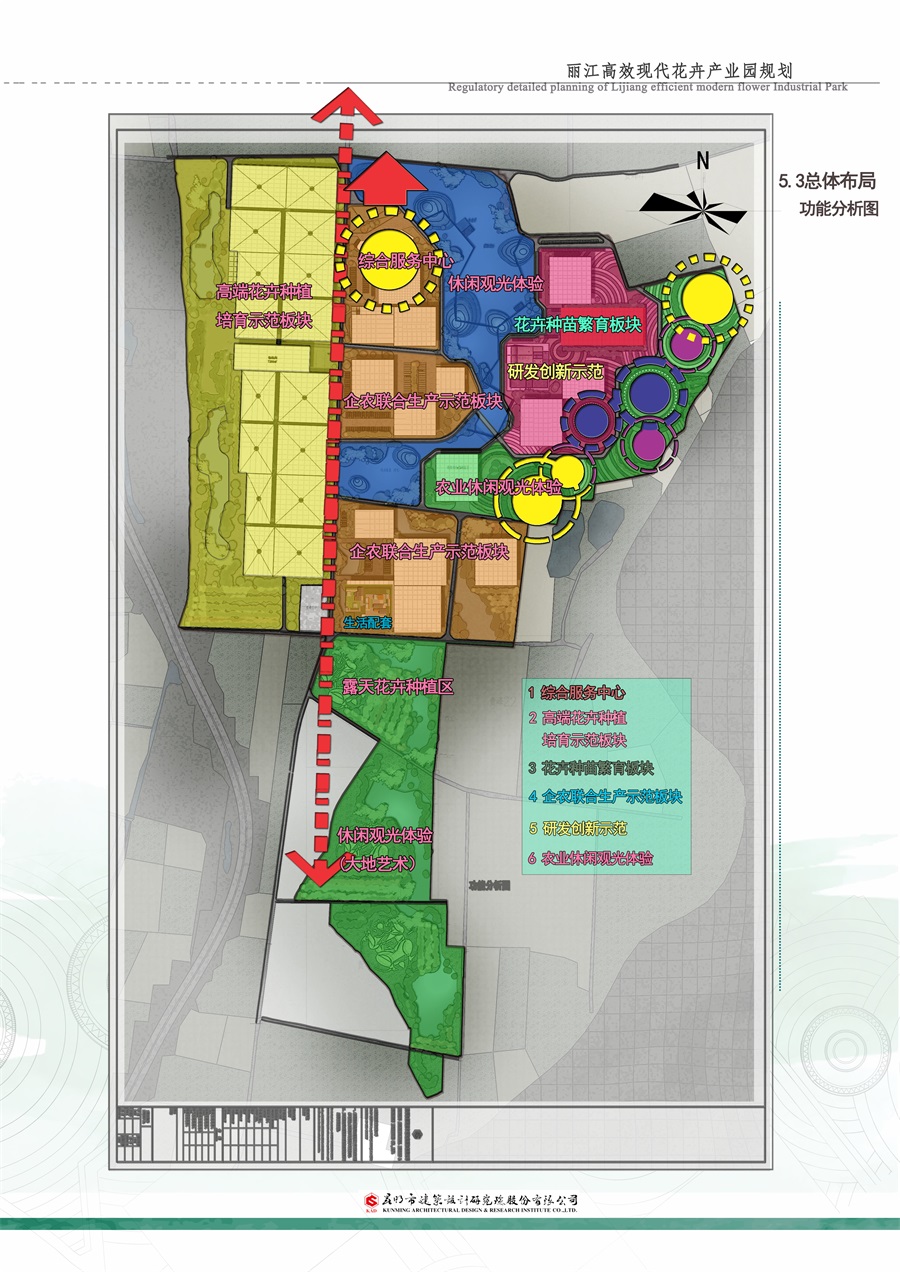 麗江現(xiàn)代花卉產(chǎn)業(yè)園項目總體布局功能分析圖.jpg